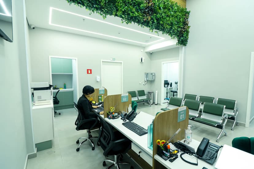 Atendimento acolhedor